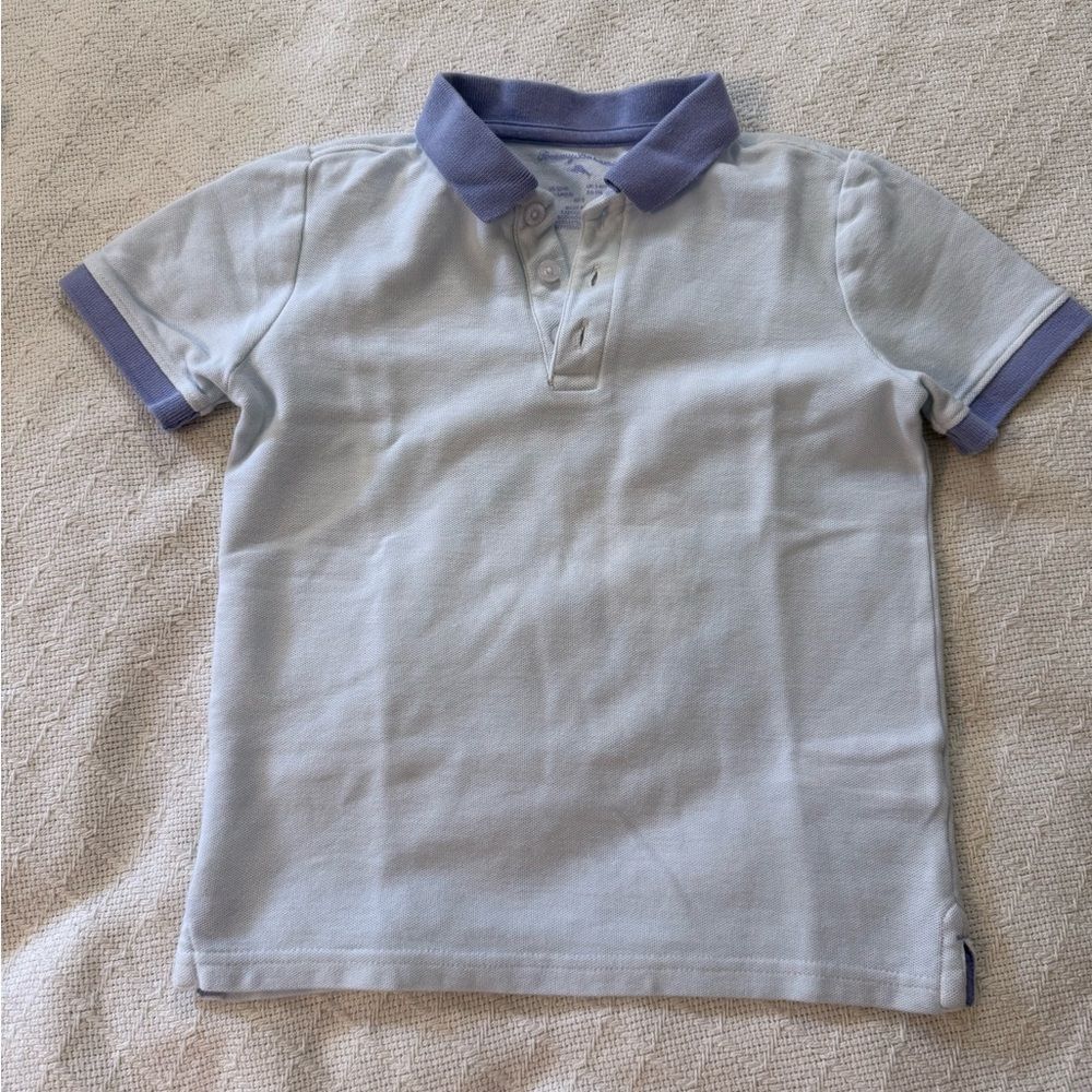 Tommy Bahama Kids Polo in Light Blue and Lavender
